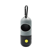 Carregar imagem no visualizador da galeria, Dispensador de sacos de cocó para cães degradáveis com Luz LED Suporte