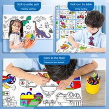 Carregar imagem no visualizador da galeria, Rolo de papel pegajoso para desenho infantil