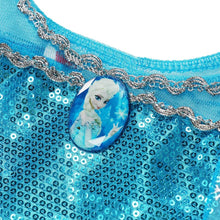 Carregar imagem no visualizador da galeria, Menina neve rainha elsa crianças trajes