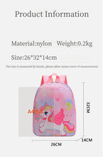 Carregar imagem no visualizador da galeria, Mochila  Desenhos animados, jardim de infância pequena bolsa escolar, 2 a 6 anos, 2024