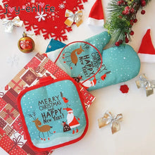 Carregar imagem no visualizador da galeria, Luvas anti-quentes para cozimento de natal - 2 tamanhos
