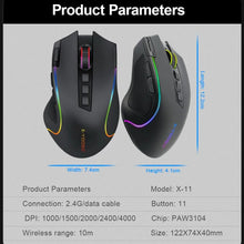 Carregar imagem no visualizador da galeria, Mouse Gamer 4000 DPI 9 Botões Programáveis
